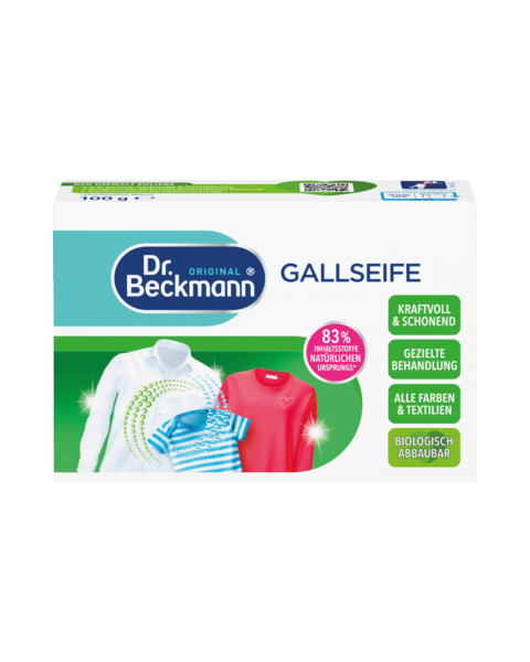 Dr. Beckmann Gallseife, dermatologisch getestet, 100g